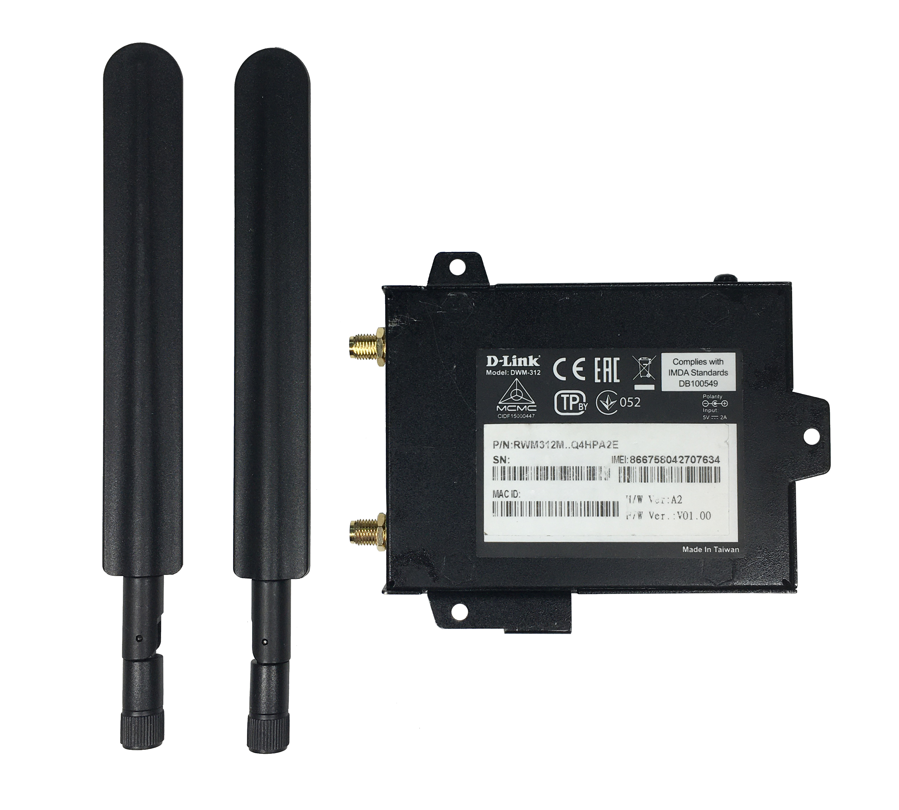 Маршрутизатор LTE DWM-312 D-Link