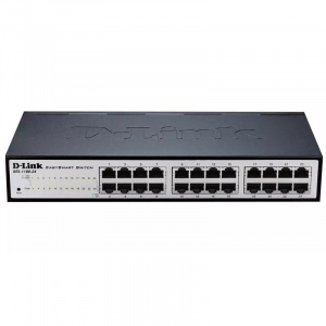 Коммутатор упр. EasySmart, 24x10/100TX, DES-1100-24, D-Link