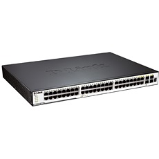 Коммутатор упр. L3 44x100/1000T + 4x1000T/SFP + 2xCX4(10G) DGS-3120-48TC  D-Link
