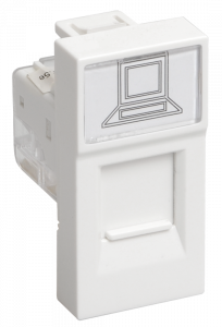 Модуль-розетка RJ-45 Cat.5e 1М IEK