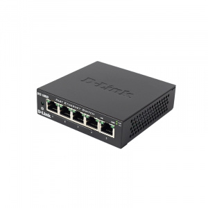 Коммутатор  5x10/100TX, metal case, DES-1005D, D-Link