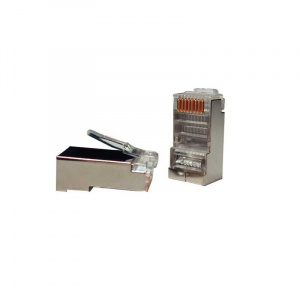 Разъем RJ-45 Сat.5e экранированный Hyperline