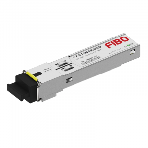 Модуль SFP, WDM, 1Гбит/c, одно волокно SM, SC, Tx:1550/Rx:1310 нм, 14 дБ, до 20 км, FIBO