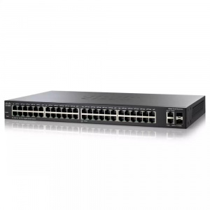Коммутатор упр. Smart,  48x10/100/100TX, 2x10/100/100T, 2x10/100/1000T/SFP, SG200-50, Cisco