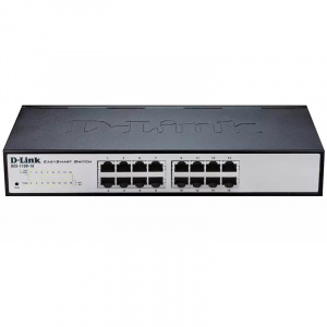 Коммутатор упр. EasySmart, 16x10/100TX, DES-1100-16, D-Link