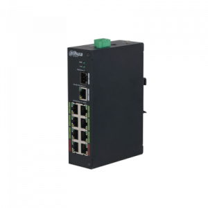 Коммутатор 8x10/100TX PoE 1х10/100/1000  1xSFP uplink Dahua