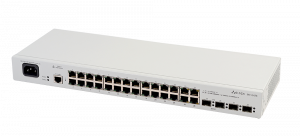 Коммутатор упр. L2,  24x10/100BASE-TX, 4 порта Combo 10/100/1000Base-T/100Base-FX/1000Base-X, MES142