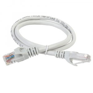 Патч-корд UTP RJ-45 Cat.5e 2м серый LSZH ITK