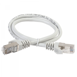Патч-корд FTP RJ-45 Cat.5e 2м серый ITK