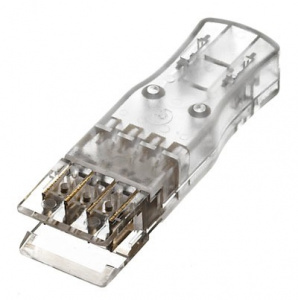 Коннектор 2-парный 110  (вилка), cat 5e, Hyperline