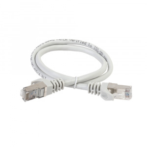 Патч-корд FTP RJ-45 Cat.5e 2м  серый LSZH ITK
