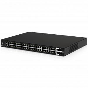 Коммутатор упр. L3 48x100/1000T 2xSFP 2xSFP+ Ubiquiti EdgeSwitch 48 Lite