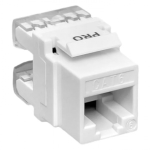 Вставка Keystone RJ-45 Cat.6 180 град. PRO EKF