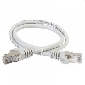 Патч-корд FTP RJ-45 Cat.6 2м  серый ITK