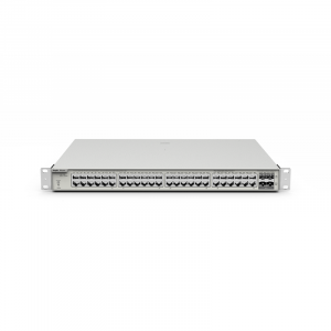 Коммутатор L2 48*1Гб/c + 4*SFP+, металлический корпус, крепления в стойку Ruijie