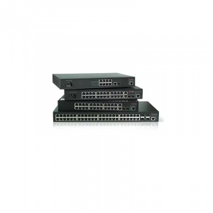Коммутатор упр. L2,  8x10/100TX PoE (PoE бюджет: 150 Вт), 1x100/1000T/SFP, QSW-2910-09T-AC, Qtech