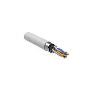 Кабель F/UTP 4 пары Cat.6 внутр. LSZH 305 м белый ITK