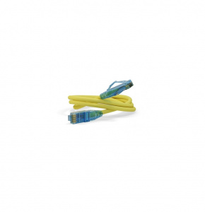 Патч-корд UTP RJ-45 Cat.6 0,5м желтый LSZH Hyperline