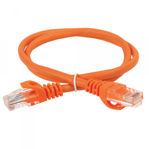 Патч-корд UTP RJ-45 Cat.5e 1м оранжевый ITK