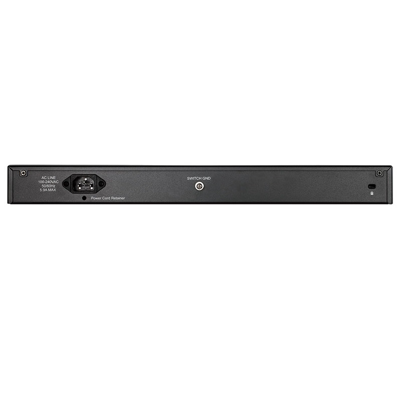 Коммутатор упр. 48x100/1000T c PoE (Бюджет PoE: 370 Вт) 4xSFP DGS-1210-52MP/ME D-Link
