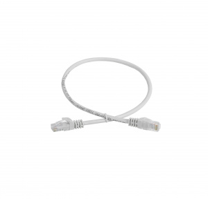 Патч-корд UTP RJ-45 Cat.5e 0,5м серый GENERICA