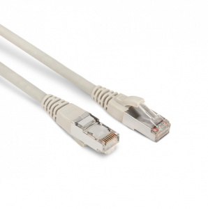 Патч-корд STP RJ-45 Cat.6 3м серый LSZH Hyperline