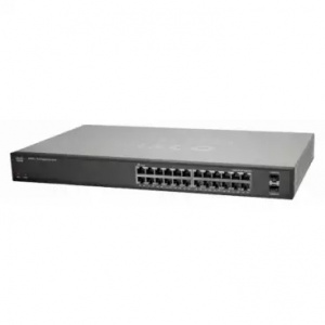 Коммутатор упр. Smart  24x100/1000T  2x100/1000T  2x1000T/SFP SG200-26 Cisco