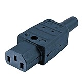 Разъем IEC320 C13 (мама), 220В, 10А Hyperline