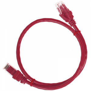 Патч-корд UTP RJ-45 Cat.5e 2м красный ITK